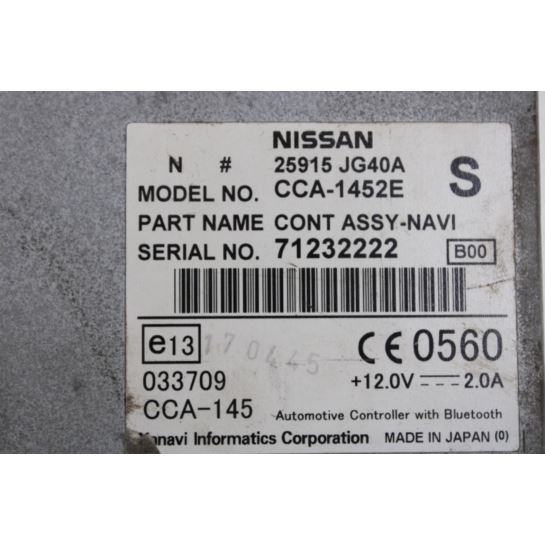 Czytnik nawigacji Nissan Navara