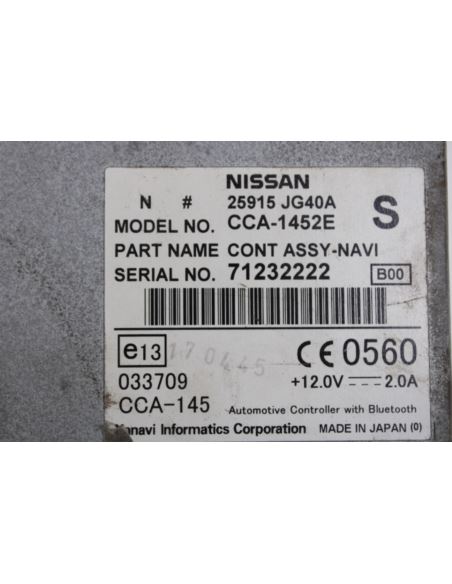 Czytnik nawigacji Nissan Navara