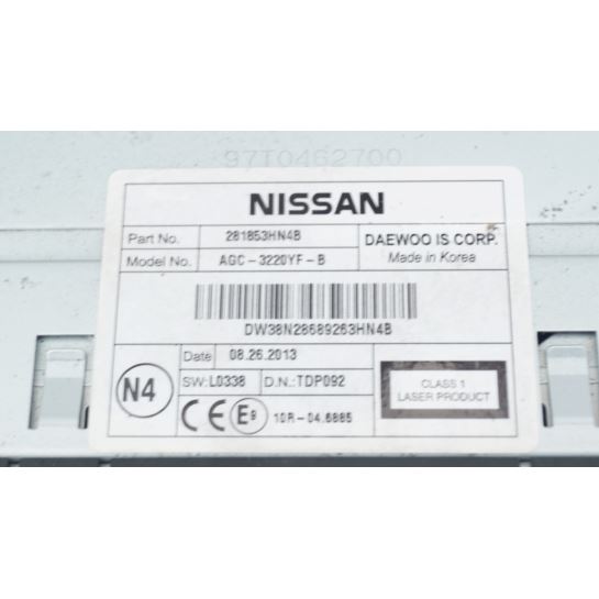 Radio CD fabryczne Nissan MICRA K13 281853HN4B