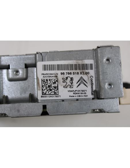 Radio CD 96766518XT00 Citroen Peugeot