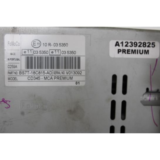 Radio CD BS7T-18C815-AD Ford Galaxy