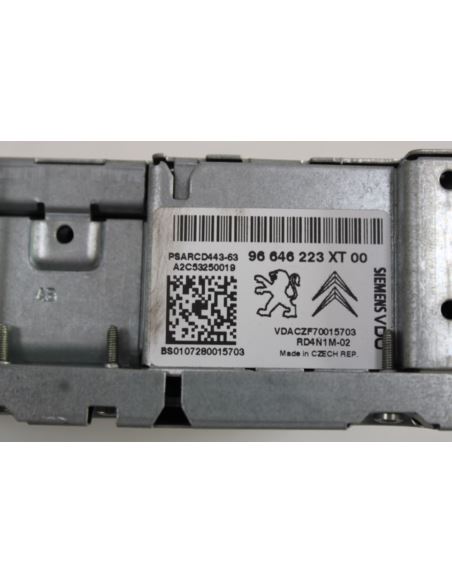 Radio CD 96646223XT00 Citroen C4 Picasso