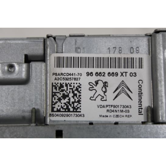 Radio CD 96662669XT03 Peugeot 207
