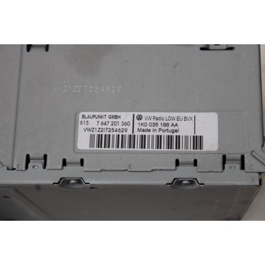 Radio CD VW GOLF V CADDY III TOURAN PASSAT