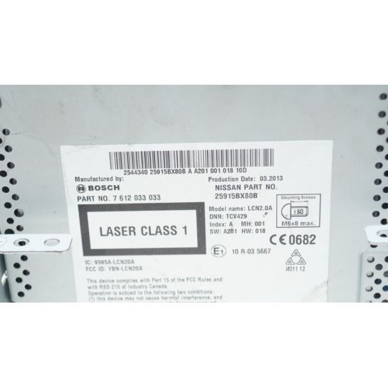 Radioodtwarzacz CD nawigacja Nissan JUKE F15