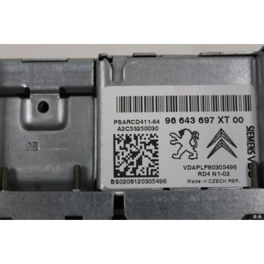 Radio CD 96643697XT00 Citroen C2 C3