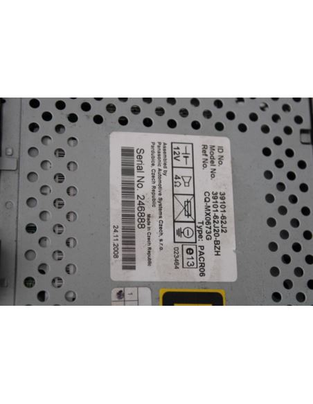 Radio CD 39101-62J20-BZH Suzuki Swift