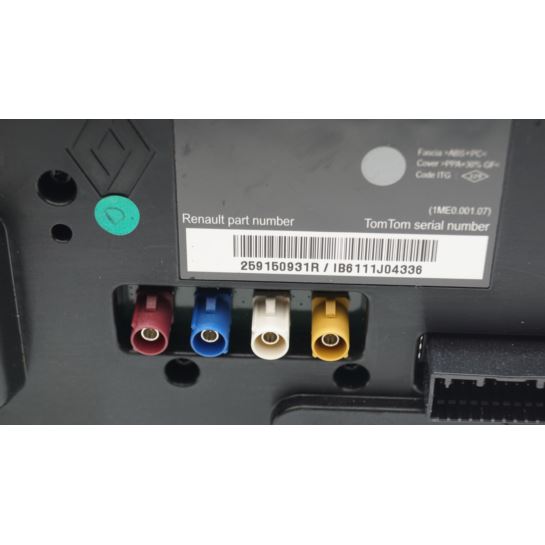 Wyświetlacz nawigacji 259150931R Renault Megane