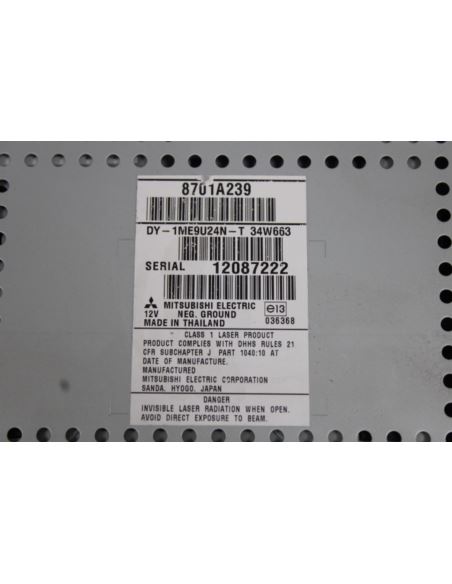 Radio CD 8701A239 Mitsubishi Colt