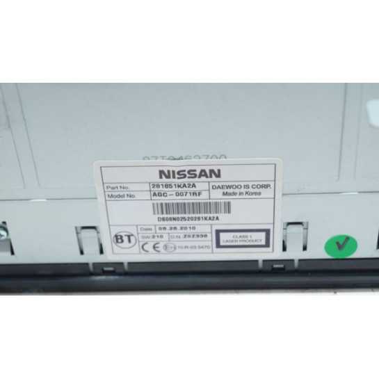 Radioodtwarzacz Nissan JUKE F15 281851KA2A