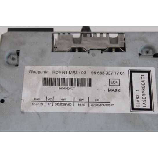 Radio CD Citroen BERLINGO C5 PARTNER 966639377701