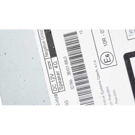 Radio nawigacja Suzuki SWIFT MK7 39101-68L0