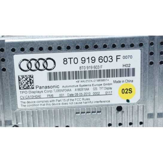Ekran wyświetlacz nawigacji AUDI A4 B8 8T0919603F