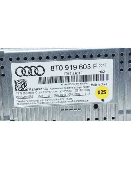Ekran wyświetlacz nawigacji AUDI A4 B8 8T0919603F