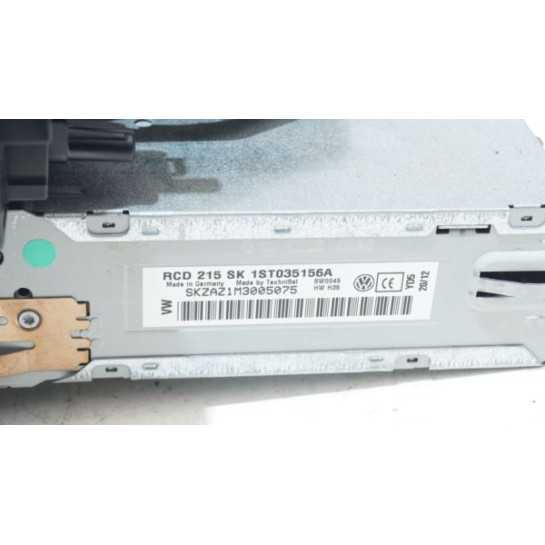 Radio CD Panel klimatyzacji Skoda CITIGO 1ST035156